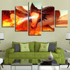 Image of World of Warcraft Spitfire Dragon Wall Art Canvas Decor Printing