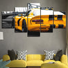 Image of Dodge Viper Yellow Car Wall Art Canvas Decor Printing