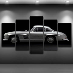 1955 Mercedes-Benz 300sl Gullwing Coupe Wall Art Canvas Decor Printing