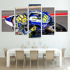 Image of Superbike Motorcycle Wall Art Canvas Print Decor