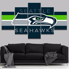 Seattle Seahawks Team Wall Art Canvas Print Decor