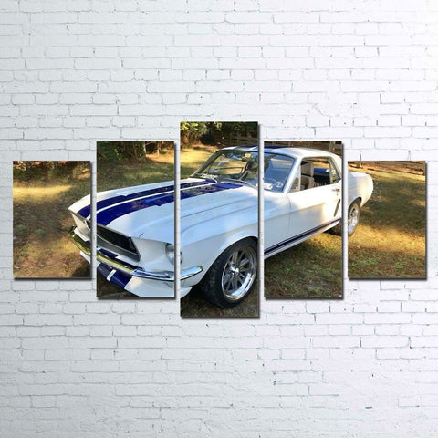 68 Classic Mustang Wall Art Canvas Decor Printing