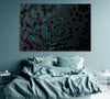 Image of Abstract Hexagonal Technology Wall Art Canvas Print Decor-1Panel