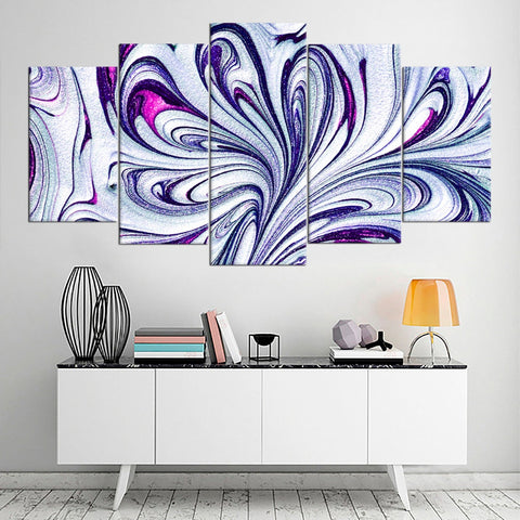 Abstract Modern Bright Splashes Wall Art Canvas Decor Printing