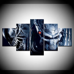 Alien vs Predator Wall Art Canvas Decor Printing