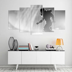 American Football Player Wall Art Canvas Decor Printing