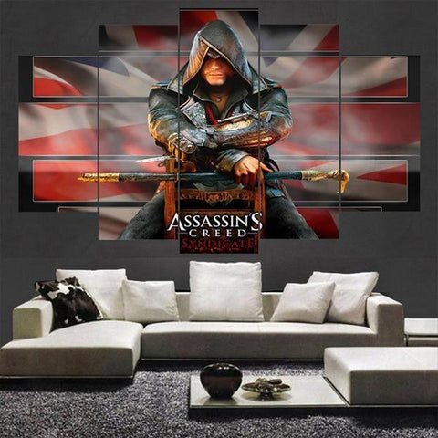 Assassins Creed Syndicate Wall Art Canvas Decor Printing