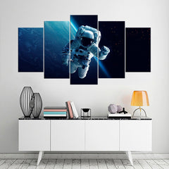 Astronaut Space Galaxy Wall Art Canvas Decor Printing