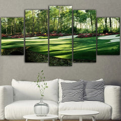 Augusta Masters Golf Green Course Wall Art Canvas Decor Printing