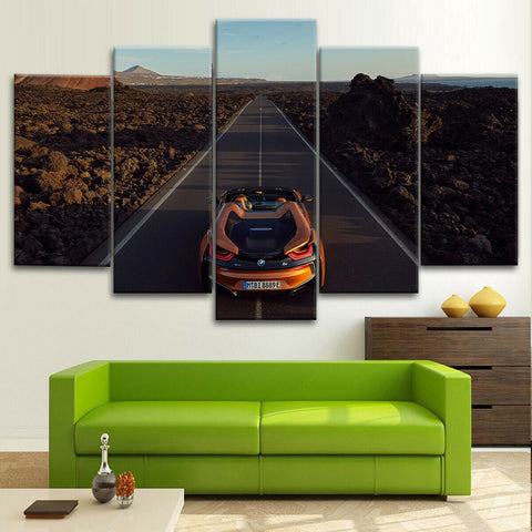I8 Roadster Wall Art Canvas Decor Printing