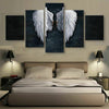 Image of Banksy Angel Wings Wall Art Canvas Decor Printing