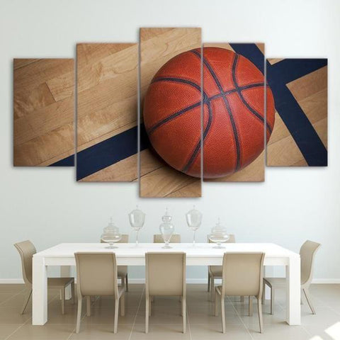 Basketball Ball Wall Art Canvas Decor Printing