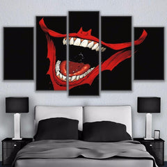 Batman Joker Smile Action DC Wall Art Canvas Decor Printing