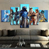 Image of Battle Royale Video Game Wall Art Canvas Decor Printing