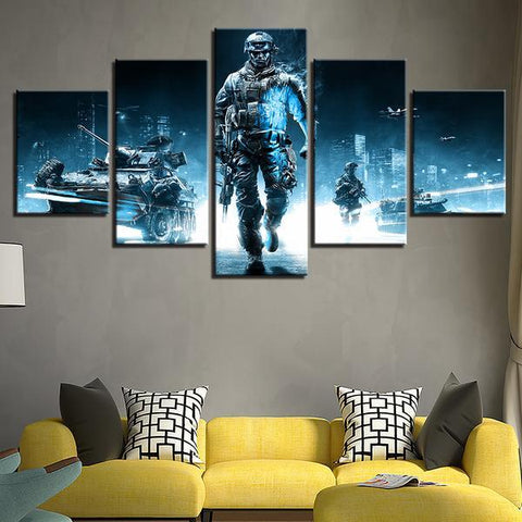 Battlefield 3 Operation Metro Wall Art Canvas Decor Printing
