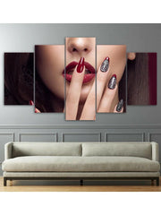 Beauty Girl Nail Salon Make Up-1 Wall Art Canvas Decor Printing