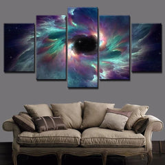 Black Hole Universe Wall Art Canvas Decor Printing