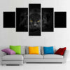 Image of Black Panther Wild Animal Wall Art Canvas Decor Printing