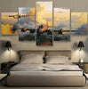 Image of Boeing B-17 Flying Fortress Wall Art Canvas Decor Printing