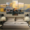 Image of Boeing B-17 Flying Fortress Wall Art Canvas Decor Printing