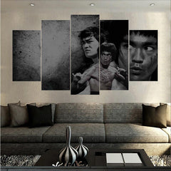 Bruce Lee Enter The Dragon Wall Art Canvas Decor Printing