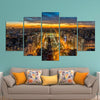 Image of Buenos Aires Skyline at Night Wall Art Canvas Decor Printing