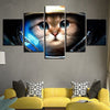 Image of Cat in the Space Astronaut Wall Art Canvas Decor Printing