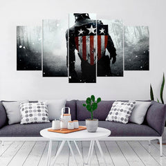 Captain America Super Heroes Wall Art Canvas Decor Printing