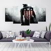 Image of Captain America Super Heroes Wall Art Canvas Decor Printing