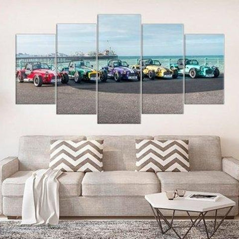 Caterham Cars Automotive Wall Art Canvas Decor Printing