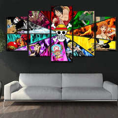 Character Role Anime Wall Art Canvas Decor Printing