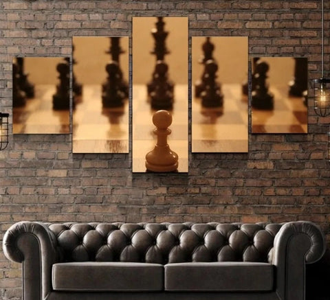 Chess Board Wall Art Canvas Decor Printing