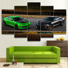 Image of Chevrolet Camaro Hot Muscle Cars Wall Art Canvas Decor Printing