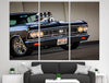 Image of Chevrolet Retro Classic Car Wall Art Canvas Print Decor