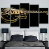 Image of Classic Guitar Musical Instrument Wall Art Canvas Decor Printing