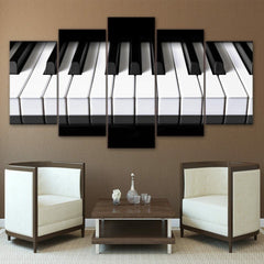 Classic Piano Music Instrument Wall Art Canvas Decor Printing