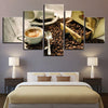 Image of Coffee Beans Cafe Wall Art Canvas Decor Printing