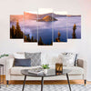 Image of Crater Lake Oregon National Park Wall Art Canvas Decor Printing