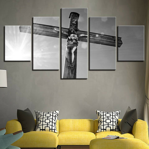 Cross Jesus Christ Wall Art Canvas Decor Printing