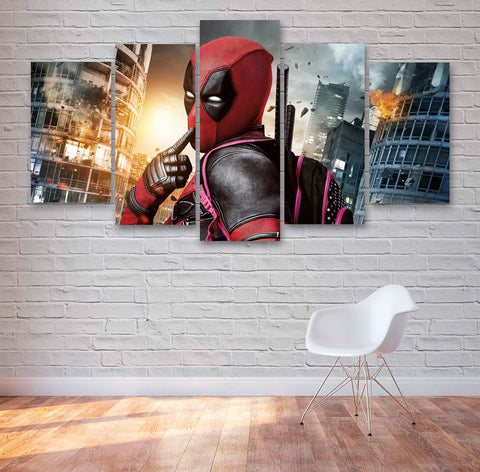 Deadpool Movie Wall Art Canvas Decor Printing