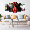 Image of Deadpool Super Hero Character Wall Art Canvas Decor Printing