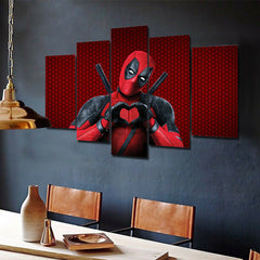 Deadpool Comic DC Wall Art Canvas Decor Printing