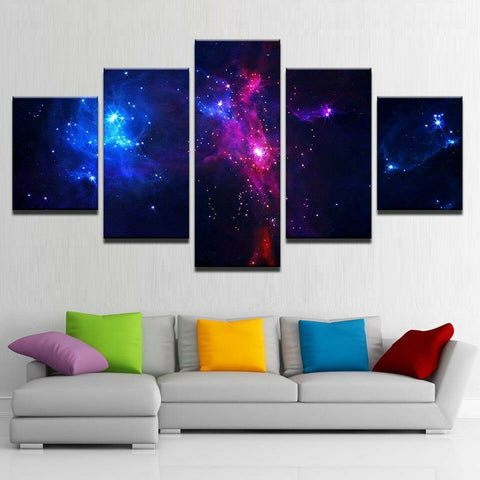Deep Space Constellation Wall Art Canvas Decor Printing