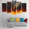 Image of Devil and Angel Wall Art Canvas Decor Printing