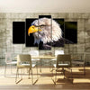 Image of Eagle Hunter Bird Predator American Wall Art Canvas Decor Printing