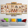 Image of Egyptian Ancient Dynasty Wall Art Canvas Decor Printing