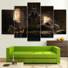 Image of Egyptian Anubis God Wall Art Canvas Decor Printing