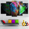 Image of Elephant Abstract Africa Safari Wall Art Canvas Decor Printing