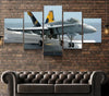 Image of F-18 Super Hornet Fighter Jet Wall Art Canvas Decor Printing