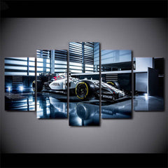 F1 Race Car Wall Art Canvas Decor Printing